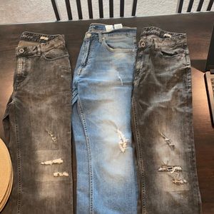 Calvin Klein straight leg denim sz 32x30